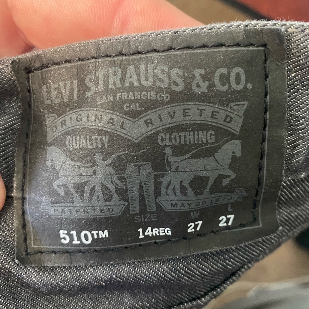 510 Levi’s jeans slim 14 Reg dark grey